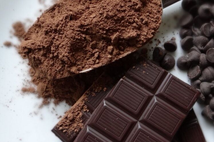 chocolate para aumentar la potencia