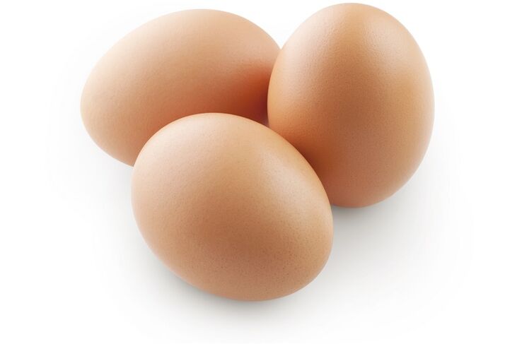 huevos de gallina para aumentar la potencia
