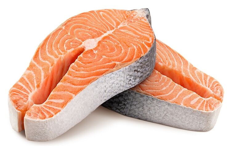 salmón para aumentar la potencia